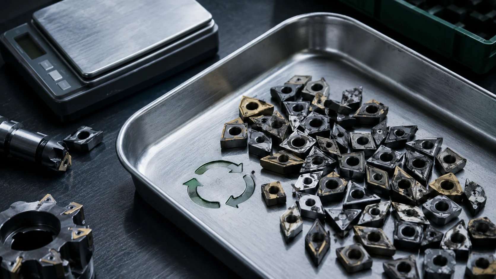 Used carbide inserts for recycling